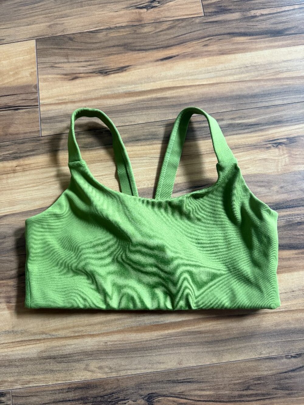 Girlfriend Collective Green Simple High Support Sports Bra